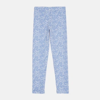 Леггинсы H&M 122см голубой цветы 0310674886