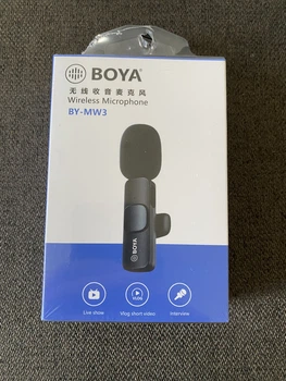 Петличный беспроводной микрофон Boya BY-MW3 Type-C Lightning петличка для iphone