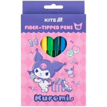 Фломастеры Kite Kuromi 10 цветов (HK25-455)