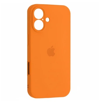Чехол Fiji Silicone Case Full Camera для Apple iPhone 17 бампер накладка с защитой камеры Apricot