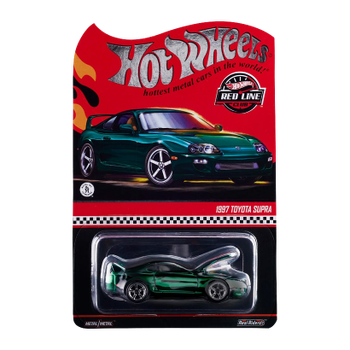 Машинка Premium Hot Wheels 1997 Toyota Supra Red Line Club RLC 1