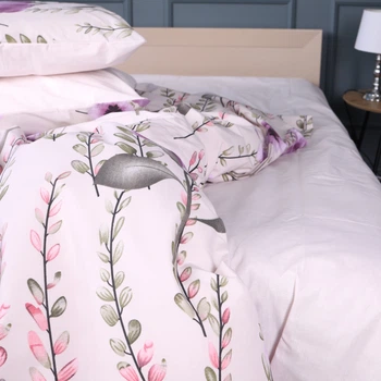 Простынь MirSon Бязь 17-0834 Vintage floral 150 х 220 см (2200011568218)