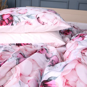 Наволочка MirSon Бязь 17-0835 Peony floral 40 x 60 см (2200011568799)