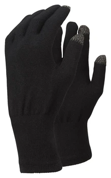 Перчатки трекинговые сенсорные Trekmates Merino Touch Glove Black L (100026878)