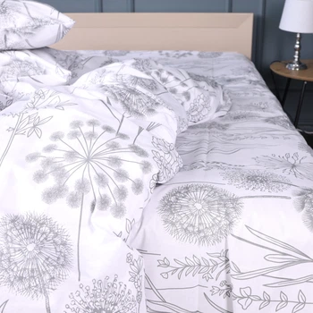 Простынь MirSon Бязь 17-0827 Dandelion meadow 150 х 220 см (2200011564715)
