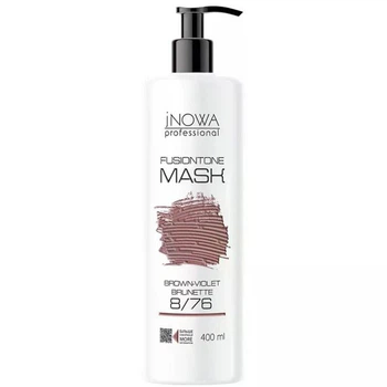 Тонуюча маска для волосся Jnowa Professional Fusion Tone 8.76 Brown-Violet Brunette Русявий коричнево-фіолетовий 400 мл
