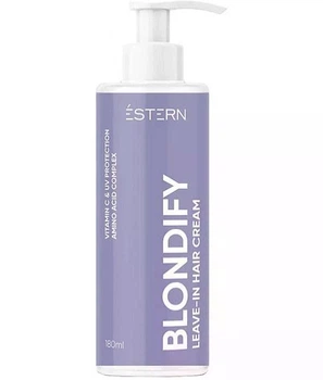 Несмываемый крем-уход для светлых поврежденных волос Estern Blondify Leave-in Hair Cream 180 мл