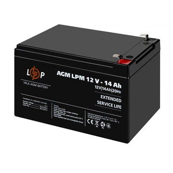 Агм акб свинцово кислотная 12V 14Ah
