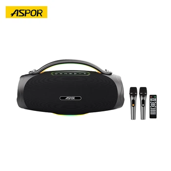 Bluetooth колонка Aspor A677 (300W)- черный