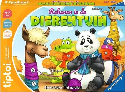 Інтерактивна іграшка Ravensburger Tiptoi Deep Math in the Zoo (4005556002214)