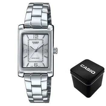 Женские часы Casio LTP-1234DD-7A Серебристые ( AT1141-0427 )