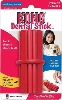 Zabawka dla psów Kong Dental Stick M Czerwona (35585121222)
