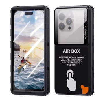 Водонепроникний чохол Air Box IP68 для діагоналі 6.9" - Samsung S23 Ultra/iPhone 16 Pro Max і тд