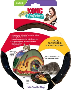 Тунель для котів Kong Play Spaces Glamping Tent (35585530079)