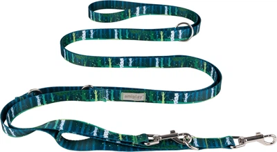 Smycz regulowana dla psów Amiplay BeNature 8 w 1 L 200 - 400 cm Forest (5907563305946)