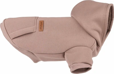 Bluza dla psów Amiplay Texas z kapturem 45 cm Beżowa (5907563317284)