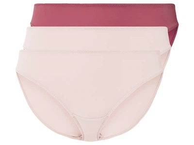 Трусики-слип набор 3шт. эластичные для женщины Esmara LYCRA® 461502 M Розовый