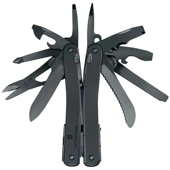 Мультитул Victorinox Swisstool Spirit MXBS (105мм, 24 функції) з чохлом, чорний 3.0226.M3N