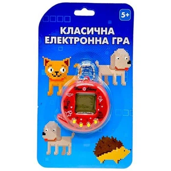 ЭЛЕКТРОННАЯ ИГРА ТАМАГОЧИ (КРАСНЫЙ)