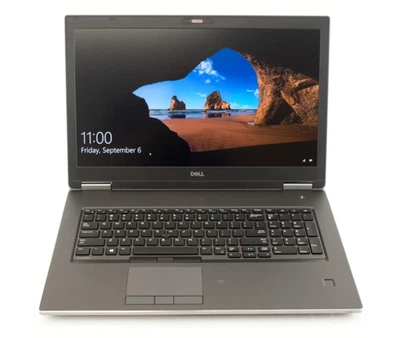 Ноутбук Dell Precision 7740 / 17,3" FHD IPS / Intel core i7 9750H / RAM 32GB / SSD 256GB NVMe / NVIDIA Quadro RTX3000-6GB Б/в