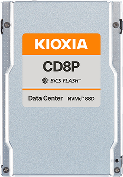 Dysk SSD KIOXIA CD8P-V Series 6.4TB 2.5" NVMe PCIe 5.0 x4 BiCS FLASH TLC (KCD8XPUG6T40)