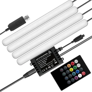 Светодиодная подсветка для автомобиля с пультом управления Kit Interior Lighting RGB