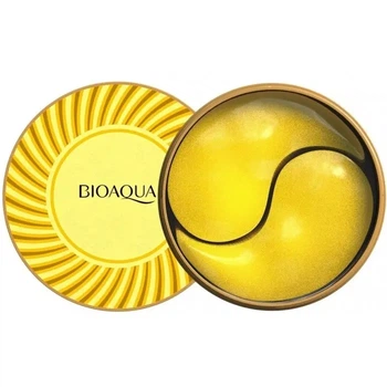 Гидрогелевые патчи для глаз с ионами золота BIOAQUA