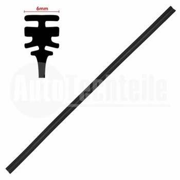 Гумки двірників 2 штуки Mercedes Benz W211 02-08 / VW Caddy III/IV 04-/Touareg 07- / Renault Master 10- (700/700mm) (Bosch Aerotwin тип) AutoTechteile (1408280)