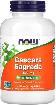 Харчова добавка Now Foods Cascara Sagrada 250 капсул (733739046239)