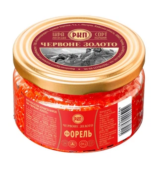 Икра форели Красное Золото 250 г