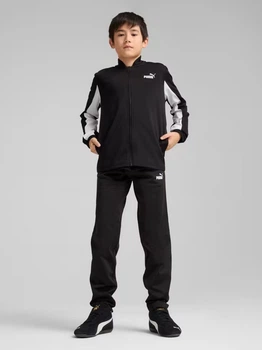 Підлітковий спортивний костюм (спортивна кофта + штани) для хлопчика Puma 68629501 158-164 см Puma Black (4067983240904)