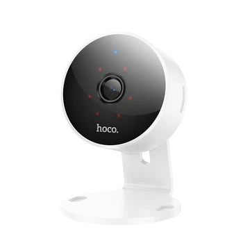 Камера відеоспостереження HOCO D7 HD Wi-Fi з мікрофоном білий