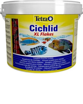 Сухой корм для аквариумных рыб Tetra Cichlid XL Flakes в хлопьях 10 л (201415)