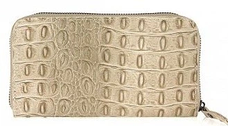 Женский кожаный кошелек Italian bags DB517 sand