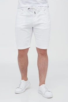 Шорты джинс Trend Collection 7094-01 Белый (WHITE) 32
