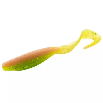 Силікон ZMAN Streakz Curly Tailz 5" 4pc #Electric Chicken (702349 / STKCRL5-60PK4)