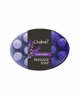 Антицеллюлитное массажное мыло Лаванда Chaban 100 г