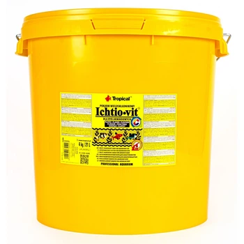 Корм Tropical Ichtio-Vit для всех аквариумных рыб, хлопья, 21 л / 4 кг(SU_6FED275DAB28)