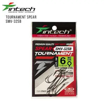 Гачок одинарний Intech Tournament Spear SMV-32SB (#04 (6шт)) FS0642212