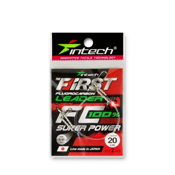 Флюорокарбон Intech FC First Leader 20 см (2 шт.), 0,45 мм, 8,00 кг(FS_BE400D6701B0)