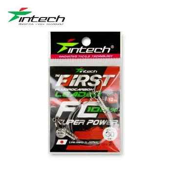 fastrun ファストラン　旧型 Повідець Флюорокарбоновий Intech FC First Leader 30 cm 2 шт (0.60