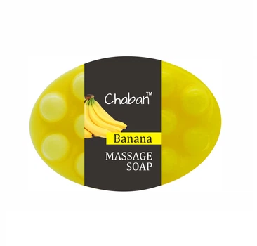 Антицеллюлитное массажное мыло Банан Chaban 100 г