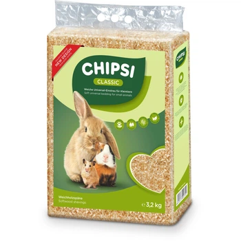 Гигиенический наполнитель для грызунов Chipsi Classic тырса 60 л 3,2 кг (JRS300070/0700(