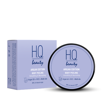 Пілінг для тіла розгладження та живлення HQBeauty Argan Edition 200 мл
