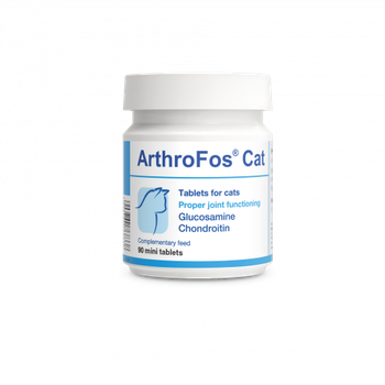 Витаминно-минеральная добавка для укрепления суставов котов и кошек Dolfos ArthroFos Cat 90 таб.192-90