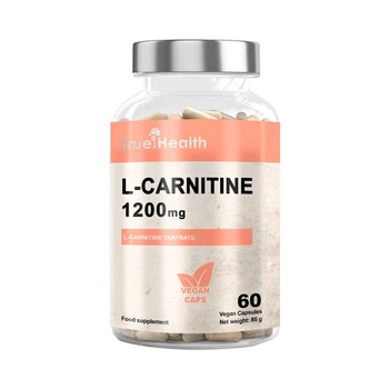 L-карнітин True Health L-Carnitine 1200mg - 60 caps vegan