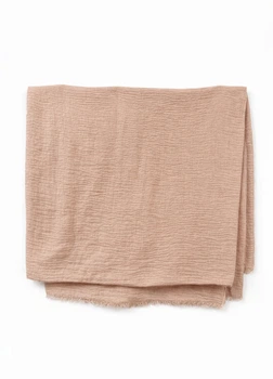 Вязаный шарф H&M 1245623001c52 One size бежевый (100004021)