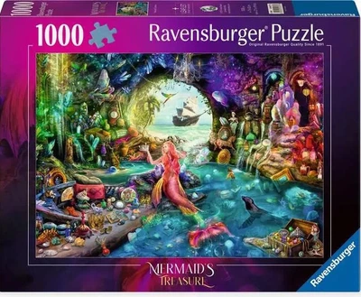 Пазл Ravensburger Mermaid Treasure 1000 елементів (4005555015772)