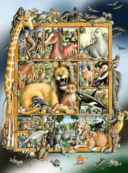 Puzzle Ravensburger Animal Collage XXL 100 elementów (4005555008620)