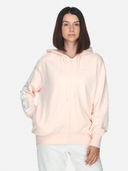 Толстовка на молнии утепленная с капюшоном женская Nike Air Fleece Full-Zip FB8047-838 2XS Pink (196609041923)